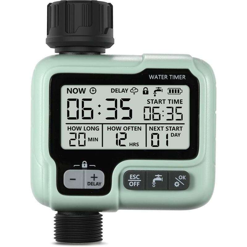 immagine 0 del prodotto timer per irrigazione automatica manuale, irrigazione automatica per prato da giardino