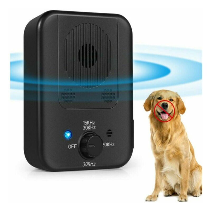foto del prodotto anti abbaio per cani, anti abbaio ad ultrasuoni, dispositivo anti abbaio automatico per cani ad ultrasuoni impermeabile per cani di piccola e grande