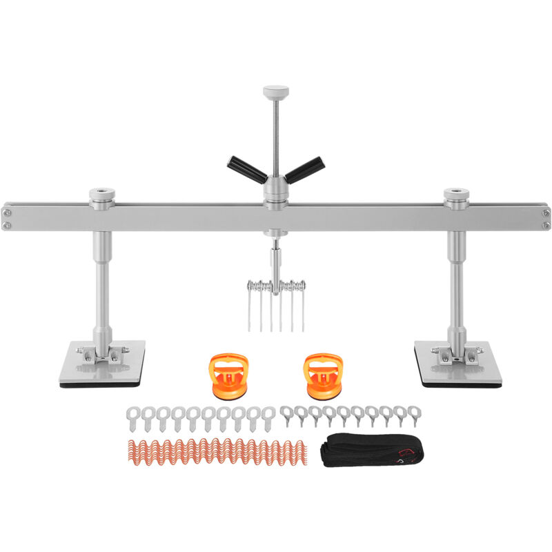 foto del prodotto mophorn kit di estrazione ammaccature auto, leva da 85 cm con 6 ganci ad artiglio, strumenti per la rimozione di ammaccature senza vernice per la