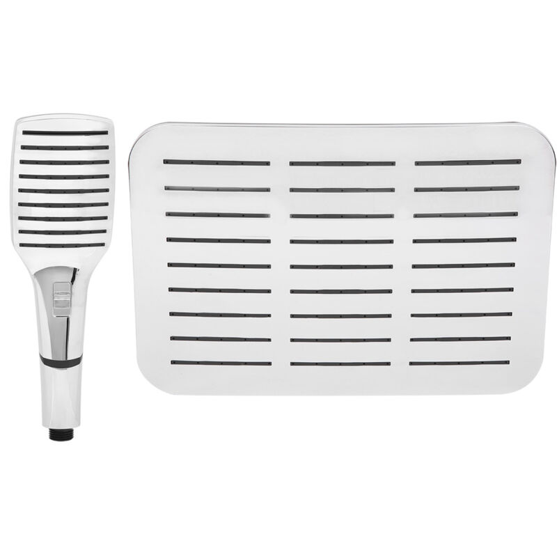 immagine 0 del prodotto g1 2 pollice filettatura doccetta portatile alta pressione pioggia doccia superiore spruzzatore set accessori per il bagno