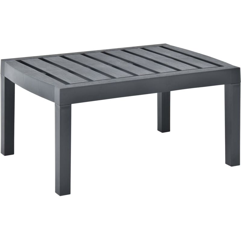 foto del prodotto furniture limited tavolo da giardino antracite 78x55x38 cm in