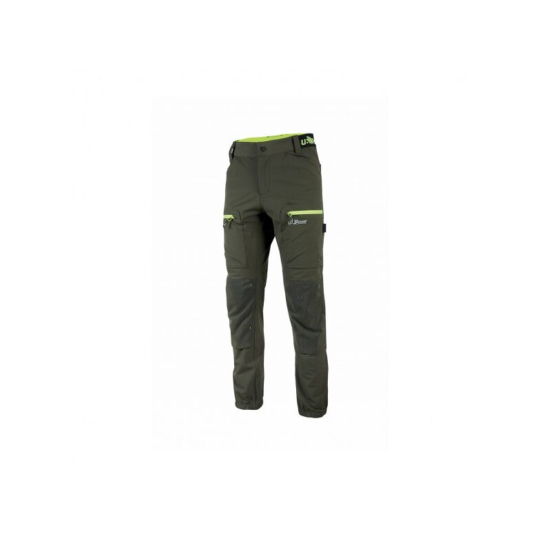 foto del prodotto u power pantaloni da lavoro harmony dark green carbon taglia m