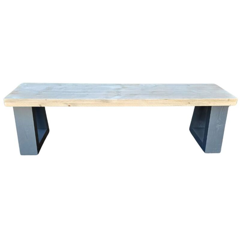 foto del prodotto panchina da giardino vancouver legno industriale wood4you