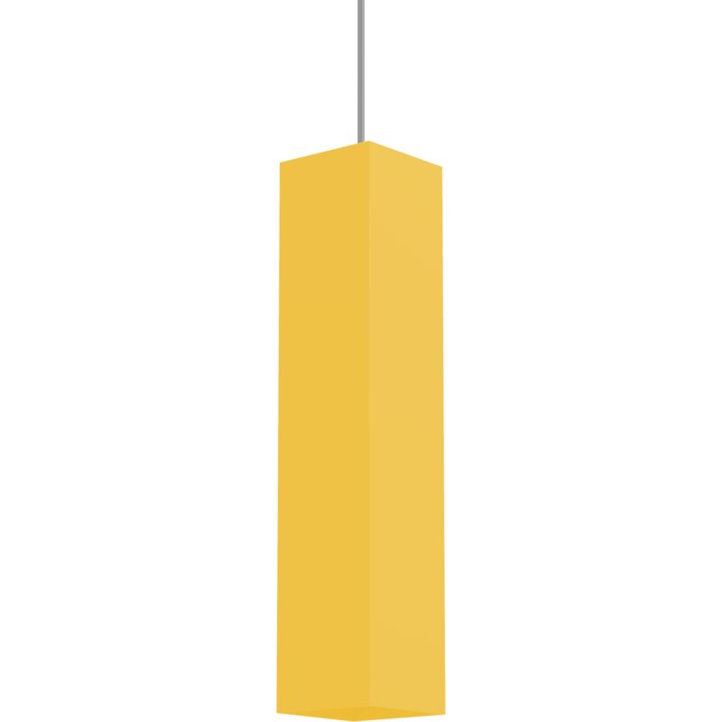 immagine 0 del prodotto lumicom cube sospensione, 1x gu10, max 33w, metallo, giallo, h30cm
