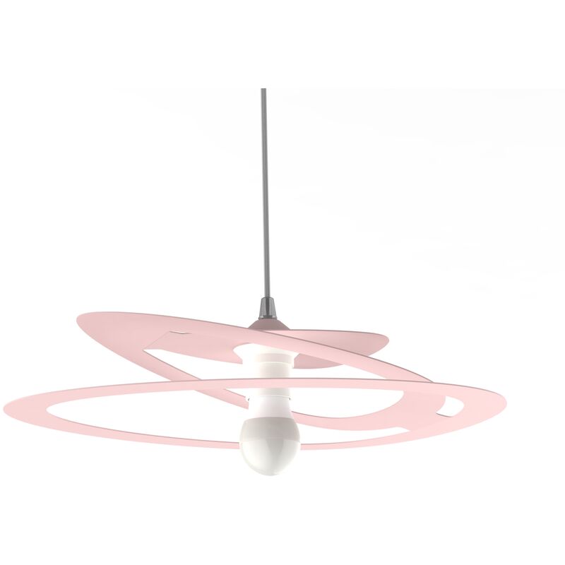 immagine 0 del prodotto lumicom dilate sospensione, 1x e27, max 42w, metallo, rosa, d.40cm
