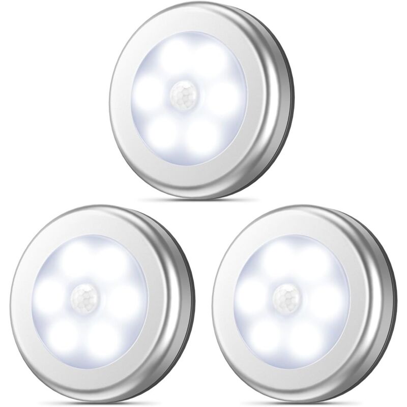immagine 0 del prodotto briday sensore di movimento, luce notturna led wireless stick anywhere, luce per armadio, luce per scale, luce per rubinetto, luce di sicurezza per