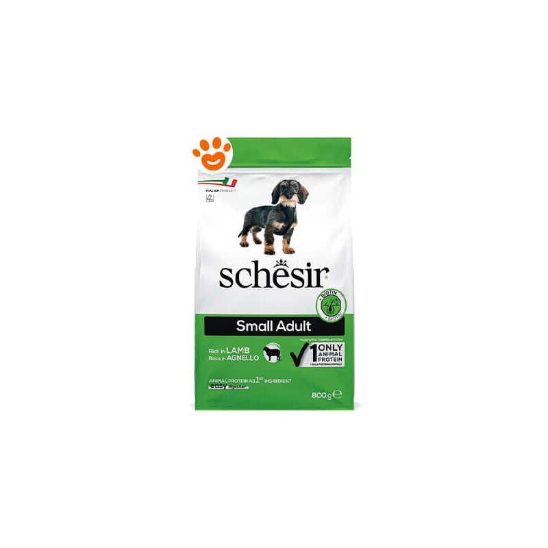 foto del prodotto dog small adult mantenimento agnello dog small adult mantenimento agnello sacco da 800 gr schesir