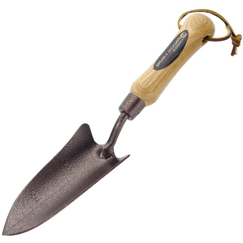 foto del prodotto 4054nb cazzuola per trapianto in carbonio elements spear jackson