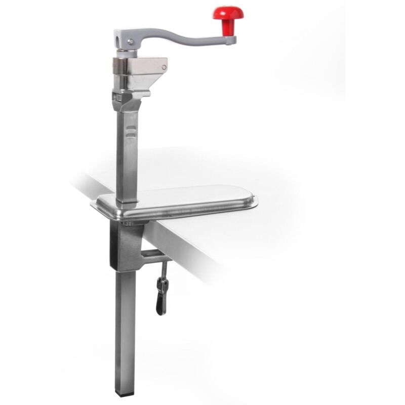 foto del prodotto apriscatole montato sul piano kitchen line hendi 690000