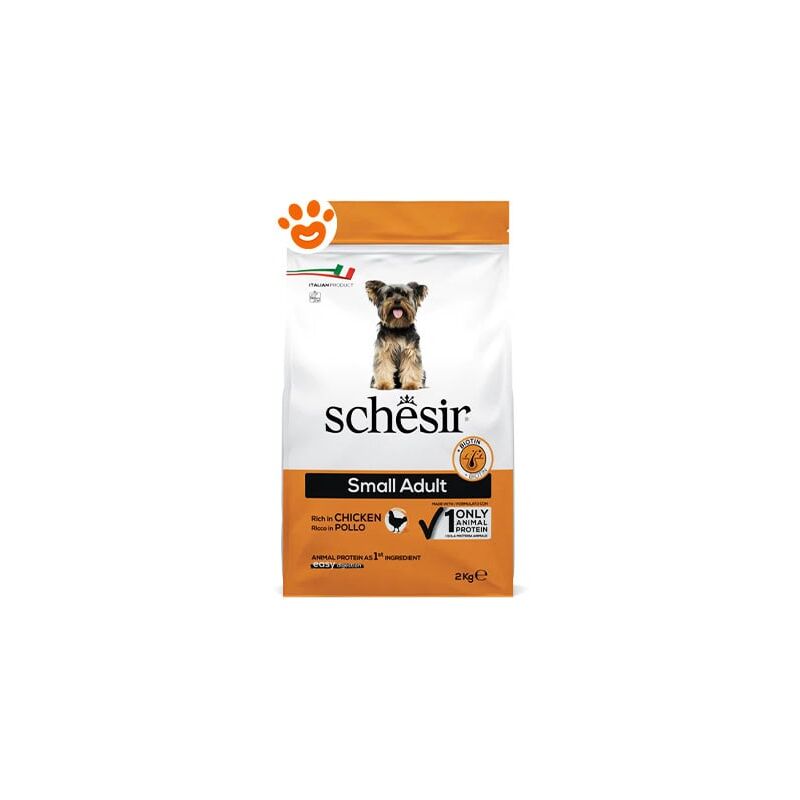 foto del prodotto schesir dog small adult mantenimento pollo schesir dog small adult mantenimento pollo sacco da 2 kg, any