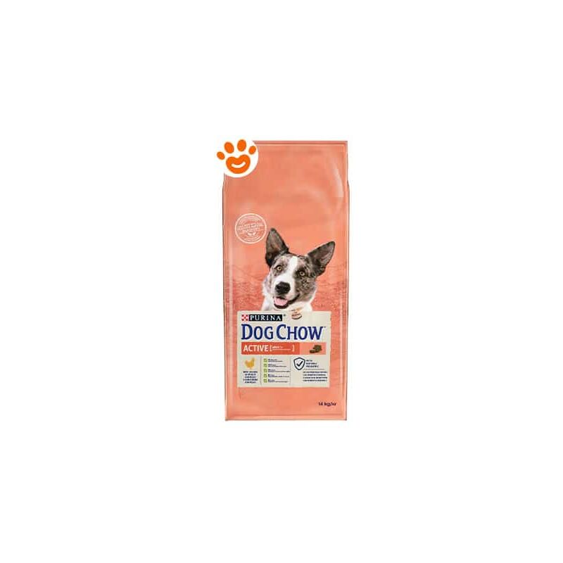 foto del prodotto dog chow adult active pollo dog chow adult active pollo sacco da 14 kg purina