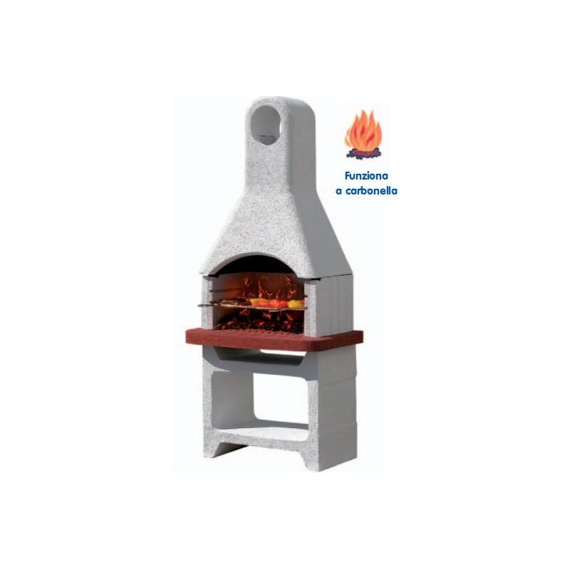 foto del prodotto no brand barbecue in muratura bahamas kg. 285 cm. 86x56x195h
