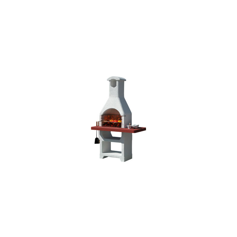 foto del prodotto barbecue in muratura martinica kg. 305 cm. 125x65x210h