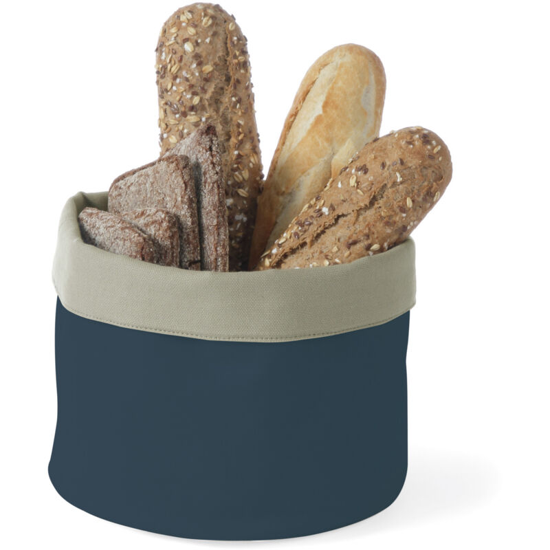 foto del prodotto cestino, sacchetto per il pane, tondo, diametro. 20 cm blu scuro hendi 429037