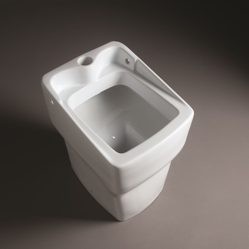 foto del prodotto alice ceramica vuotatoio community bianco di ceramica alice