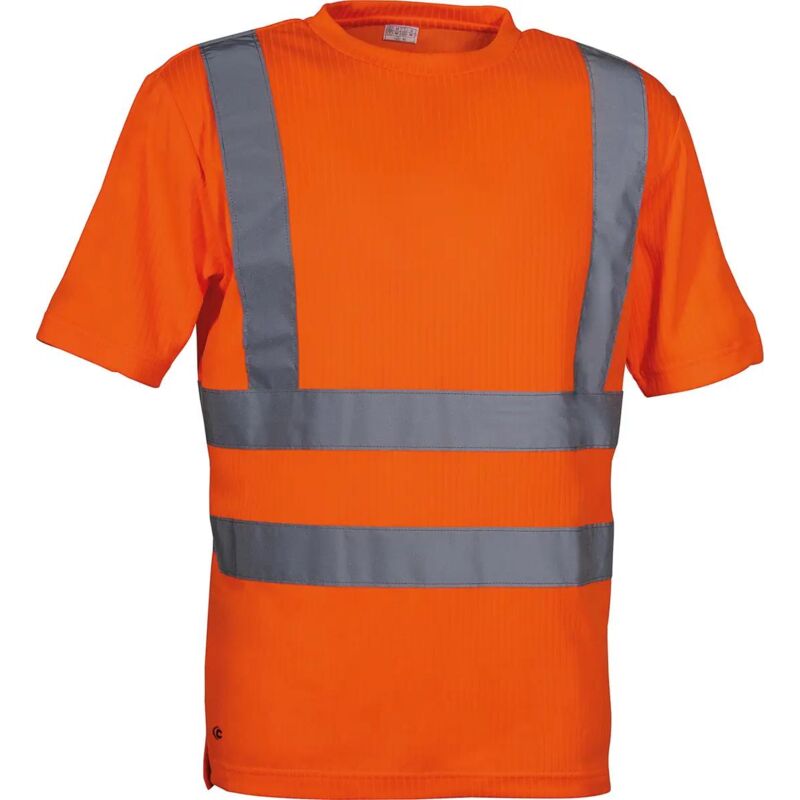 foto del prodotto cofra talam t shirt da lavoro hight visibility alert arancio xl