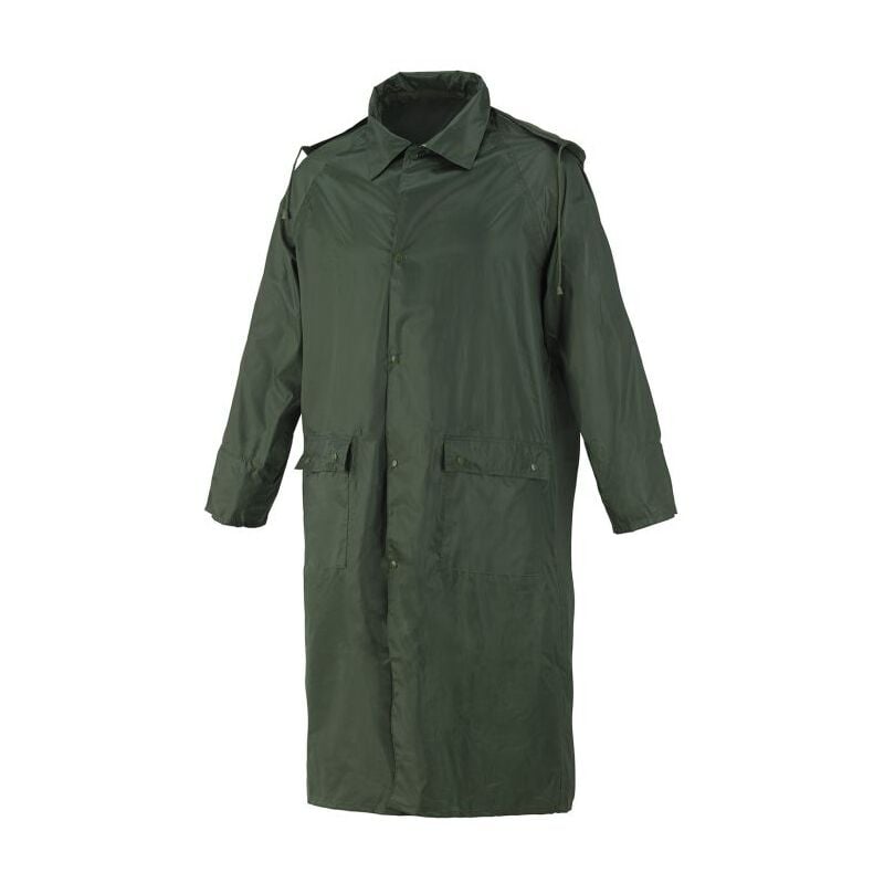 foto del prodotto issaline 01702 020 cappotto da lavoro impermeabile verde xl