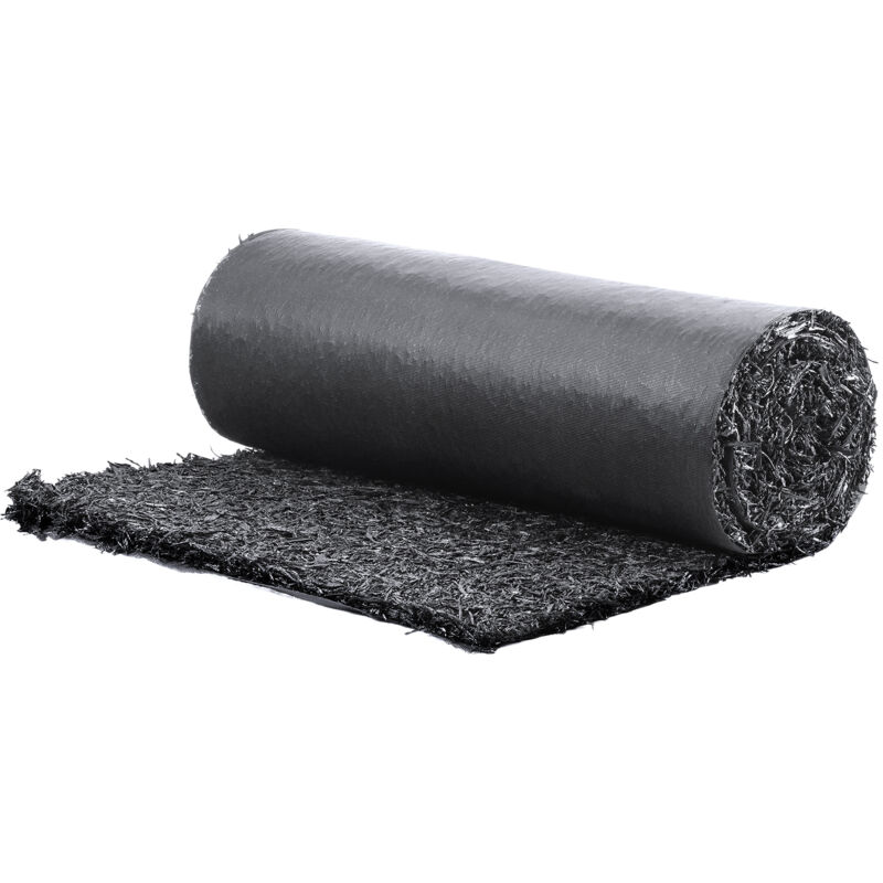 foto del prodotto mophorn pacciamatura in gomma per giardinaggio, 96 x 22 pollici, tappetino riciclato, percorso permanente, bordo nero dall aspetto naturale per