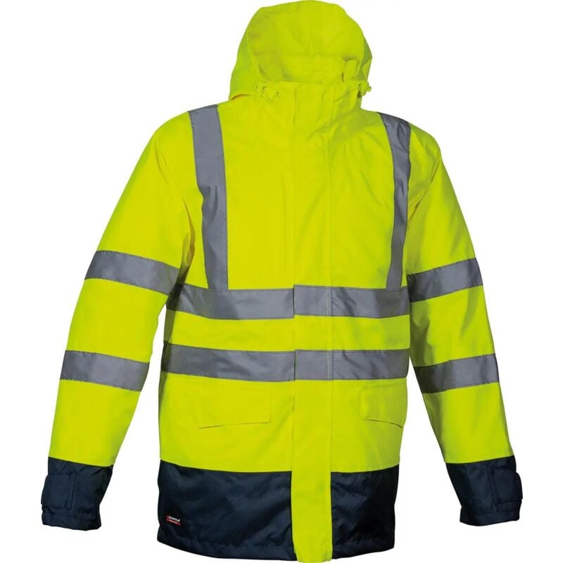 foto del prodotto cofra gtgil giacca da lavoro telsen giallo l