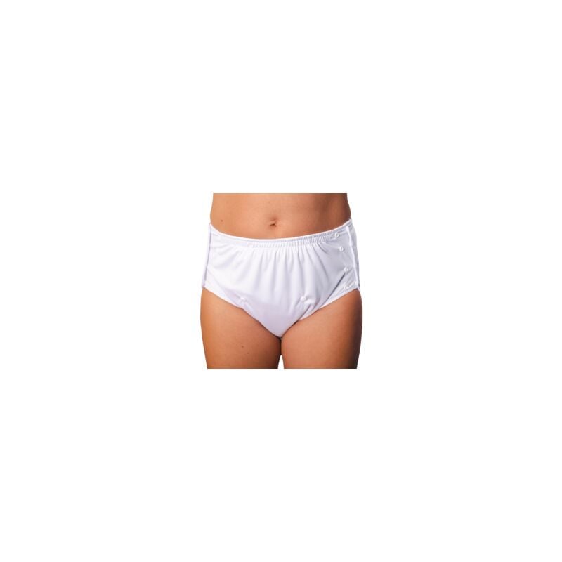 foto del prodotto mutandine impermeabili e pantaloni pannolini per adulti bianco s m l