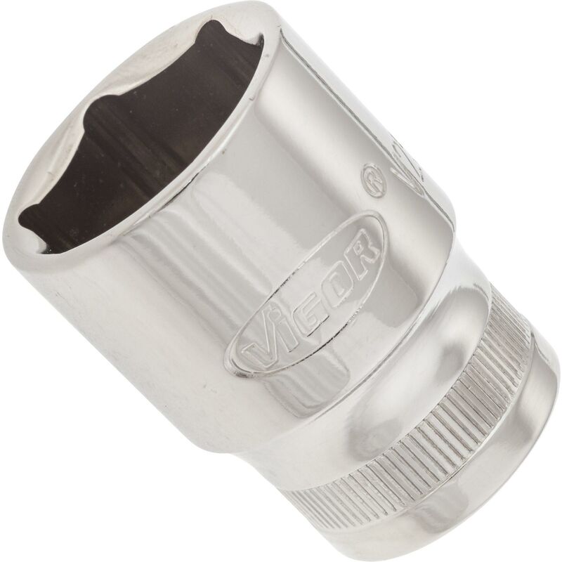 immagine 0 del prodotto 6 point socket v2567n attacco quadro, cavo, 1 2 di pollice 12,5 mm profilo esagonale esterno size 21 mm