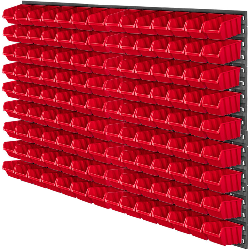 foto del prodotto kadax pannello portautensili da parete 117x78 cm 126 pezzi scatole da officina per garage