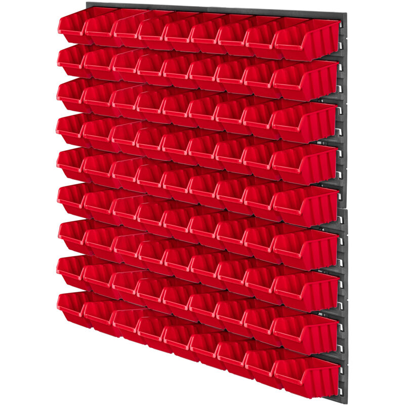 foto del prodotto portautensili da parete per officina 78x78 cm 81 pezzi scatole per garage per officina kadax