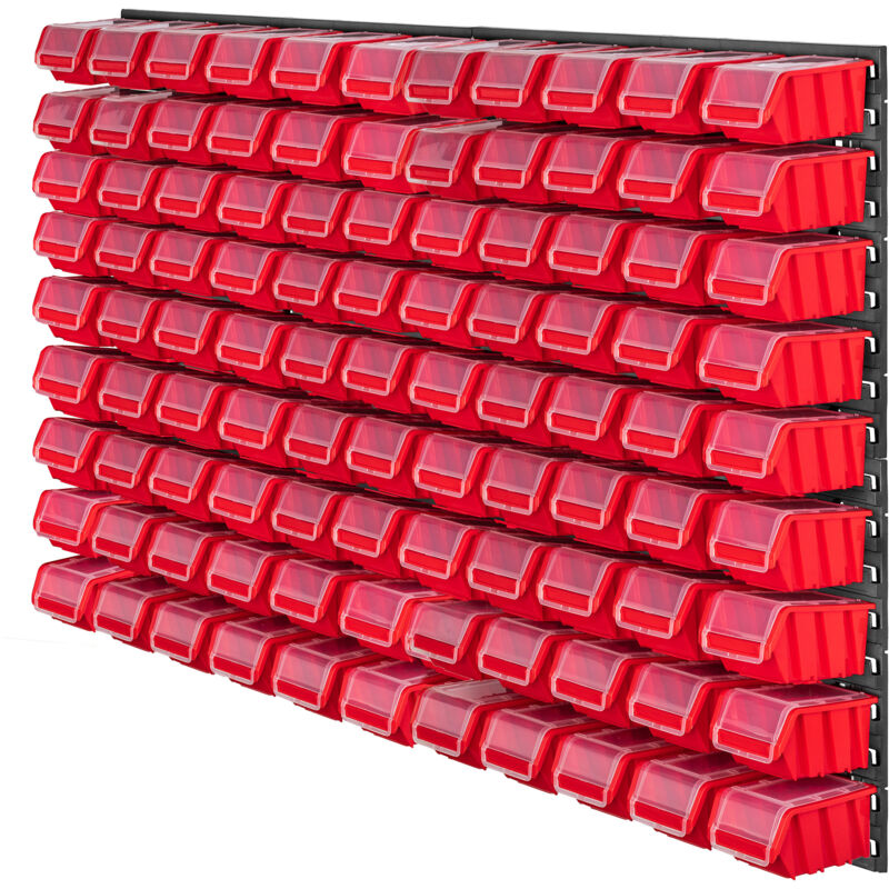 foto del prodotto pannello portautensili da parete 117x78cm 99 pz scatole garage per officina kadax