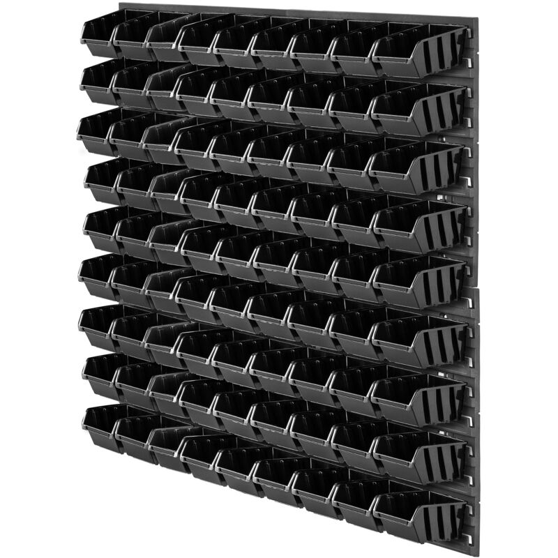 foto del prodotto portautensili da parete per officina 78x78 cm 81 pezzi scatole per garage per officina kadax