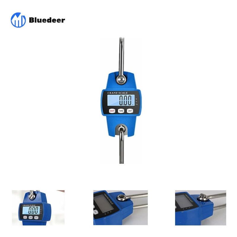 foto del prodotto kzq bilancia da gru digitale bilancia sospesa elettronica da 300 kg 660 libbre, bilancia sospesa industriale con sensore accurato, mini bilancia