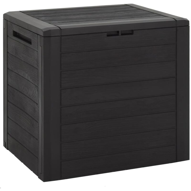 foto del prodotto furniture limited baule da giardino marrone 58,5x46x55 cm in