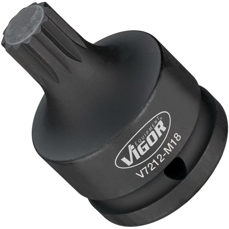 immagine 0 del prodotto impact screwdriver socket v7212 m18 attacco quadro, cavo, 3 4 di pollice 20 mm profilo poligonale interno xzn size m18