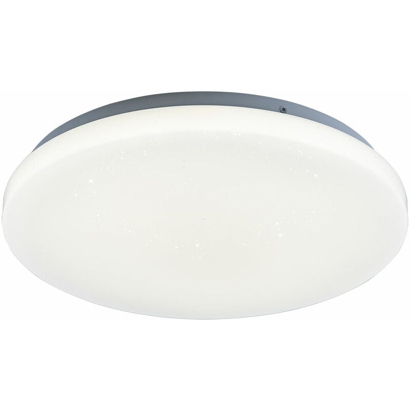 foto del prodotto plafoniera led cct plafoniera soggiorno illuminazione con effetto stella, tonda bianca, 1x led 18 watt 1440 lm, 3000 6400k, pxh 31x5,5 cm