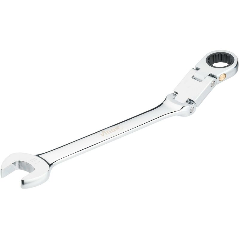 immagine 0 del prodotto double joint ratcheting combination wrench v6752 19 profilo a doppio esagono esterno, profilo esagonale esterno size 19 mm