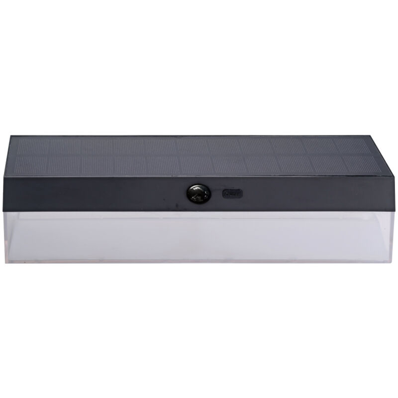 foto del prodotto edm lampada da parete de wall 31833 black polycarbonate abs 4 w 500 lm solar 3000 k 5000 k 4000 k 4000 k brand product ean 