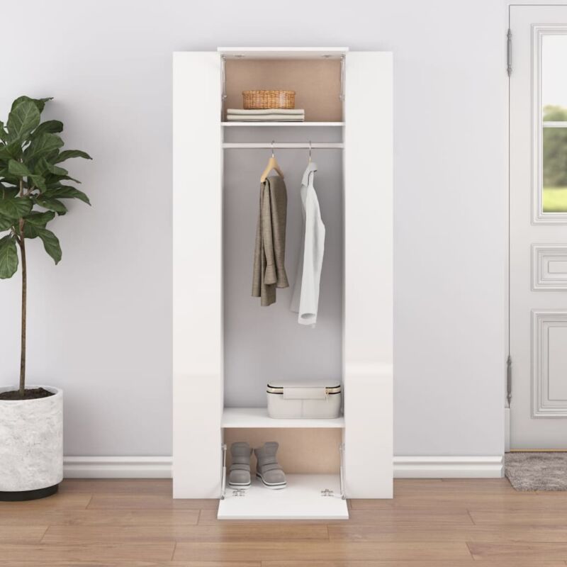 foto del prodotto furniture limited mobili da corridoio 2 pz biancfurniture
