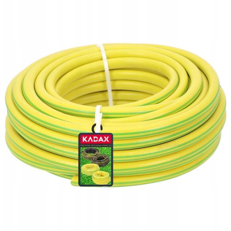 foto del prodotto kadax comodo tubo da giardino in pvc, lunghezza 20 m, tubo leggero a 3 strati, tubo da giardino a tenuta stagna per irrigazione del prato 