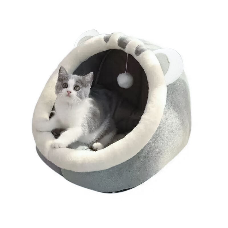foto del prodotto letto gatto cuccia cane letto morbido peluche 45x37