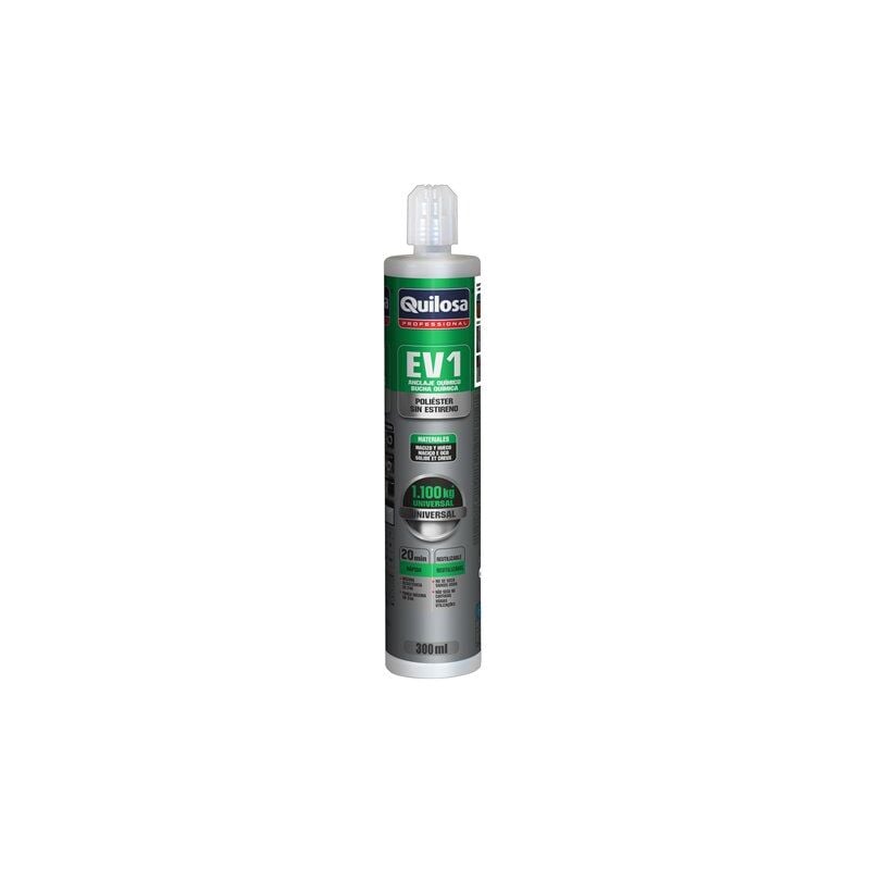 foto del prodotto cartuccia borra chimica quilosa ev1 300ml poliestere senza stirene