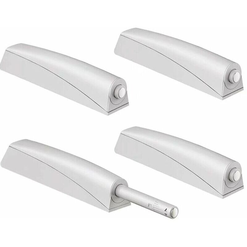 immagine 0 del prodotto cyslmuk chiusure per mobili, 4 pezzi di chiusure magnetiche per porte di armadietti con apertura a pressione, chiusure magnetiche per apertura,