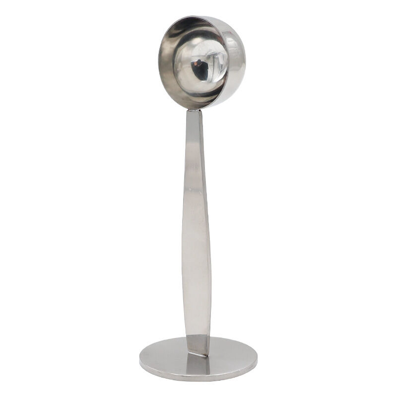immagine 0 del prodotto cyslmuk cucchiaio dosatore per caff 2 in 1, cucchiaio dosatore per caff espresso, timbro, cucchiaio da caff in acciaio inox, cucchiaio dosatore