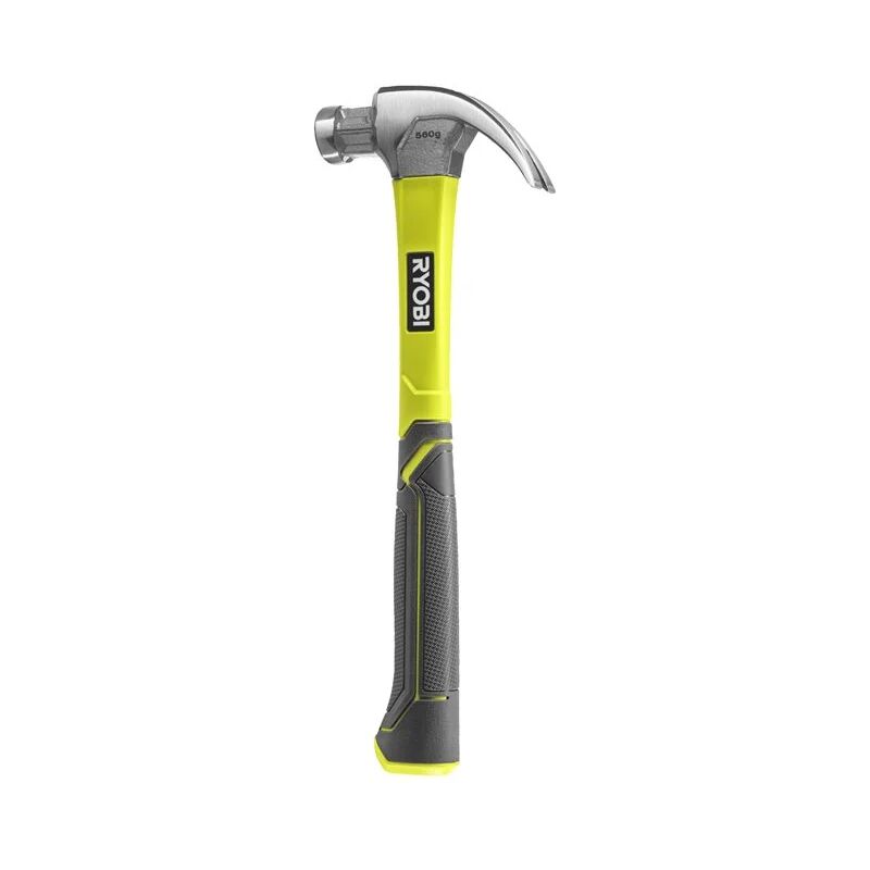 foto del prodotto rhhcc560 martello carpentiere curvo fibra vetro 560 g ryobi