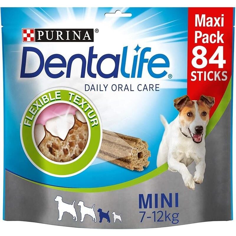 foto del prodotto purina dentalife 84 stick per igiene orale cani taglia small 12 pz x 115 gr