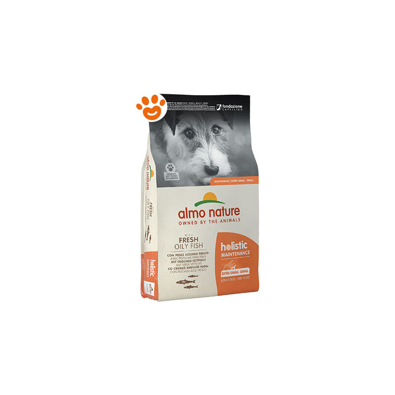 foto del prodotto dog holistic adult extra small small pesce azzurro dog holistic adult extra small small pesce azzurro sacco da 2 kg almo nature