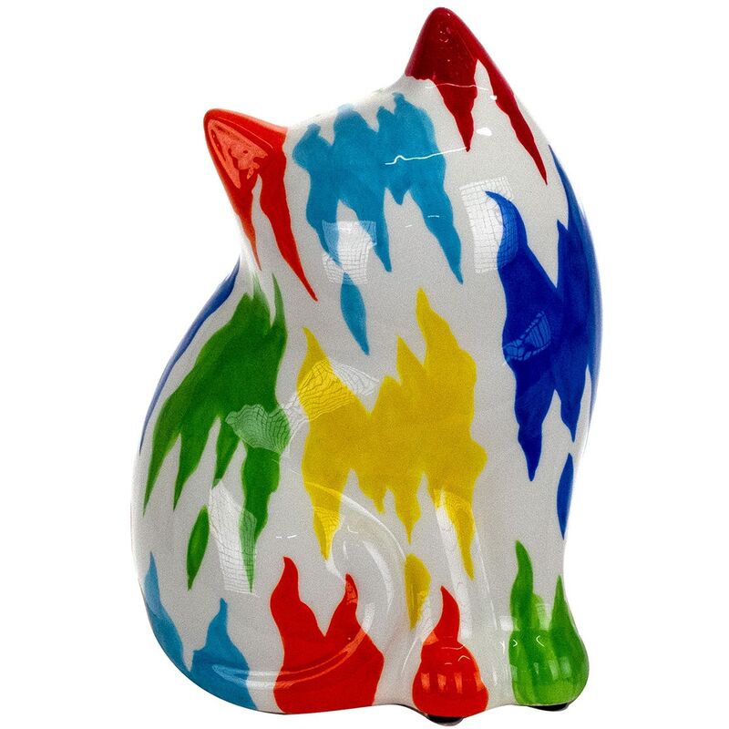 foto del prodotto signes grimalt figure di figura animale blue animal hucha cat 12x13x21cm 23880