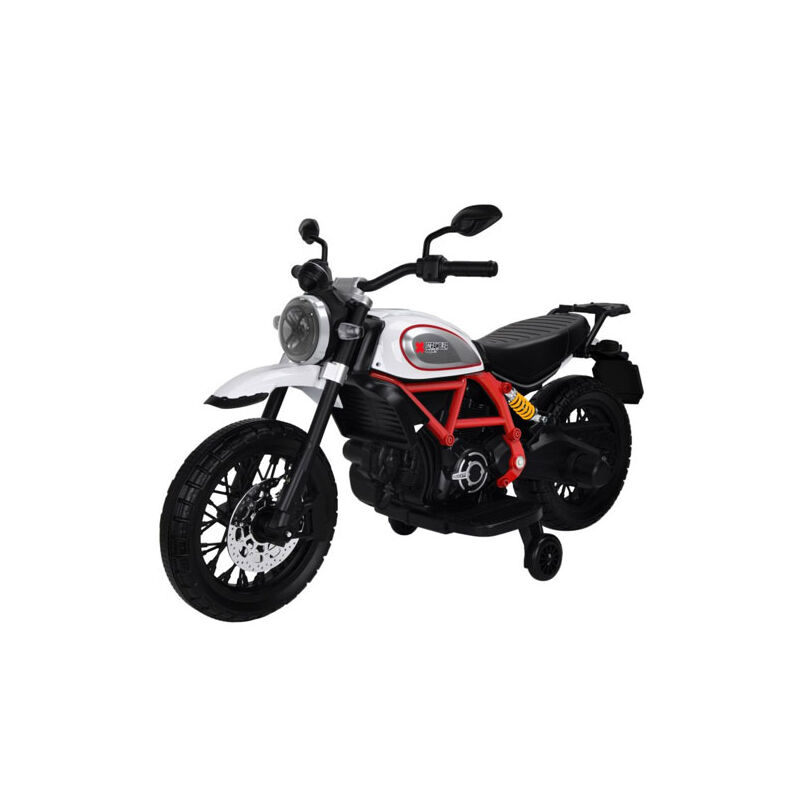 foto del prodotto motocicletta elettrica per bambini ducati scrambler