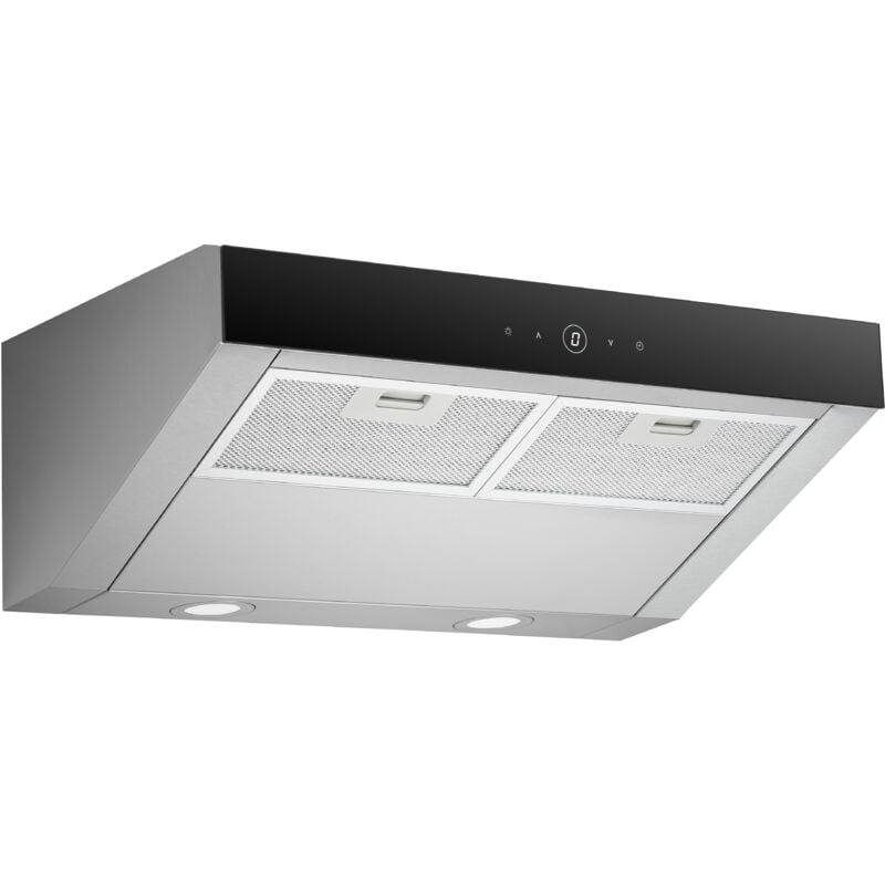 foto del prodotto cappa aspirante cappa sottopiano senza testa da 60 cm cappa aspirante acciaio inox respecta