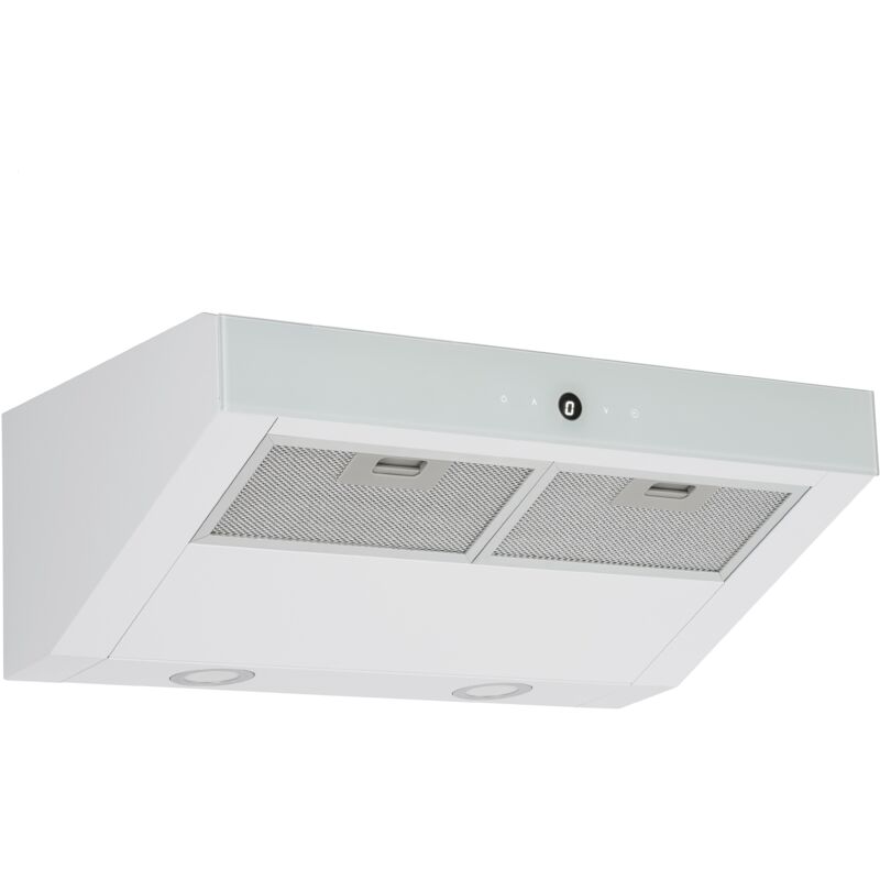 foto del prodotto cappa aspirante cappa sottopiano senza testa da 60 cm cappa aspirante bianca respecta