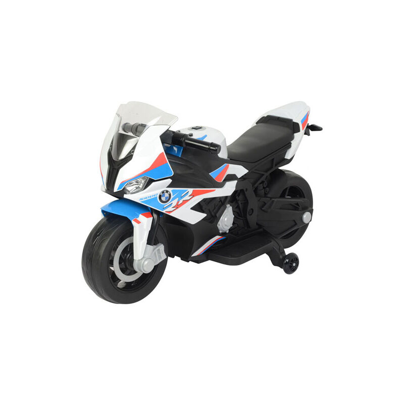 foto del prodotto pidema motocicletta elettrica bmw s1000rr bianca per bambini