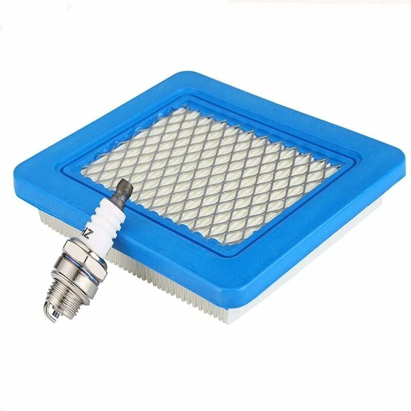 foto del prodotto aiperq filtro aria per tosaerba ymyny candela di accensione per motori briggs stratton serie 625 650 675 491588 399959 491588s wolf 2058411